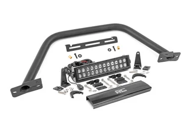 Safari Bar 12″ LED Light Bar Black Dual Row OE Modular Steel Ford Bronco (21-23)