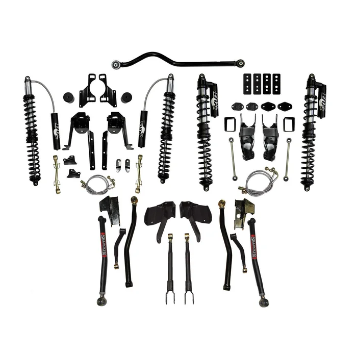 SkyJacker 07-18 Wrangler JK Long Arm 5-6in. Lift Kit w/LeDuc Shocks – JK64LLSK-SX