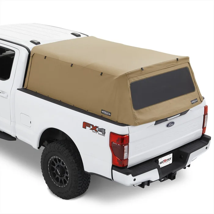 Softopper Tan w/ Regular Clamps for 17-25 F-250/350 (Std. Bed) – SO-SD80B-TSR