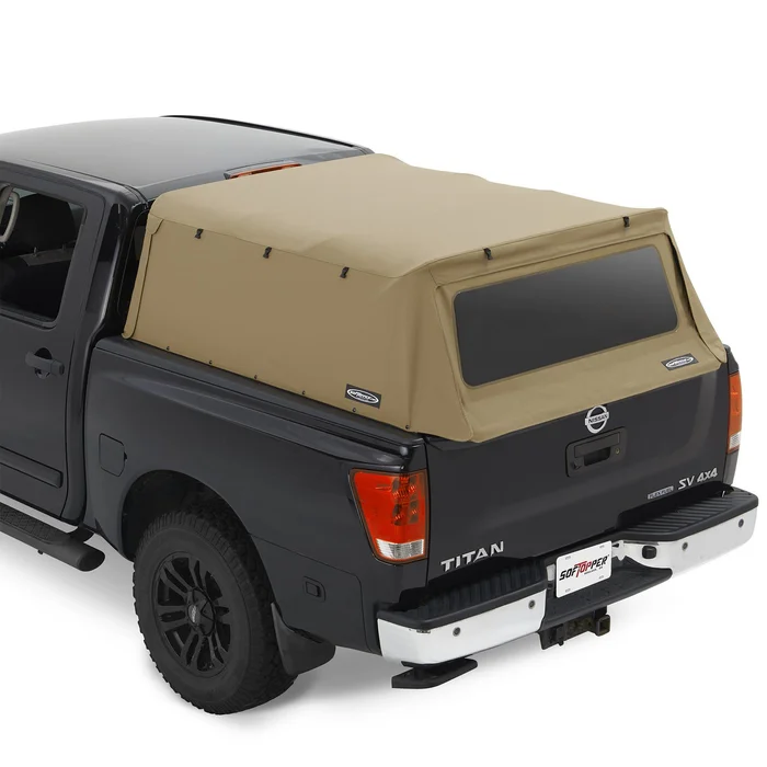Softopper Tan w/ Standard Clamps for 04-24 Titan (Short Bed) – SO-FTC65-TSR