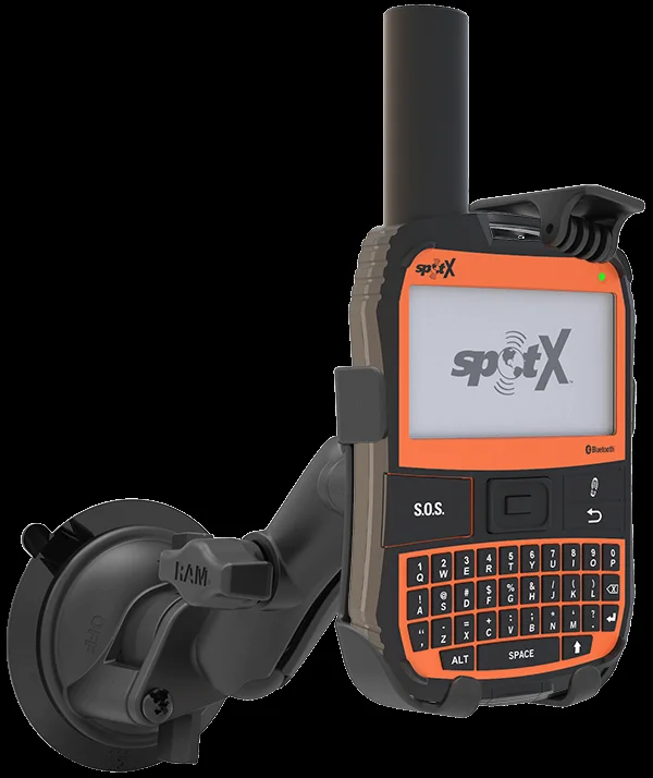 SPOT X® RAM Mount (Suction Cup or Claw Mount)