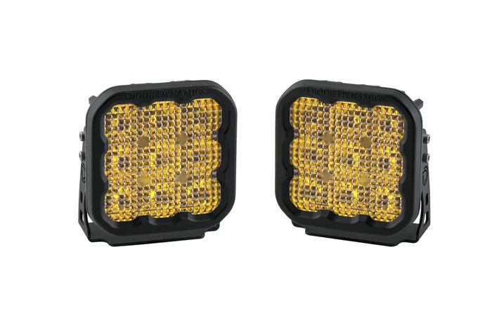 SS5 LED Pod Pro Yellow Flood Pair Diode Dynamics – DD6779P