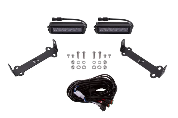 Stage Series SAE/DOT LED Lightbar Kit for 14-21 Toyota 4Runner White SAE/DOT Driving Diode Dynamics