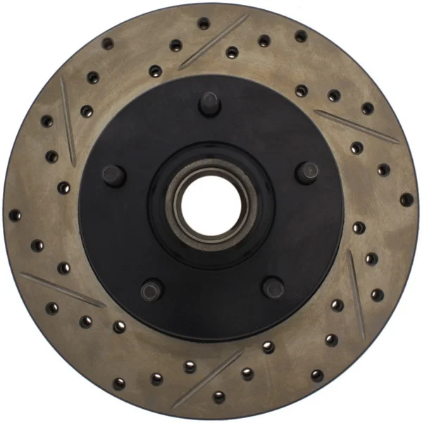 StopTech Slotted & Drilled Sport Brake Rotor – 127.62000R