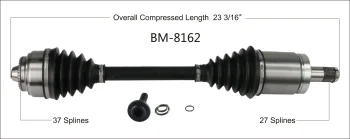 Surtrak® BM-8162 CV Axle Shaft