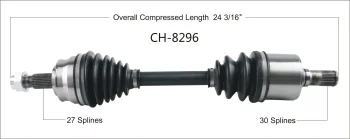 Surtrak® CH-8296 CV Axle Shaft