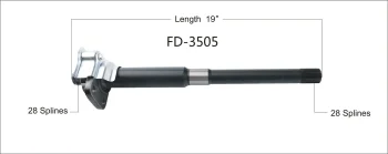 Surtrak® FD-3505 CV Intermediate Shaft