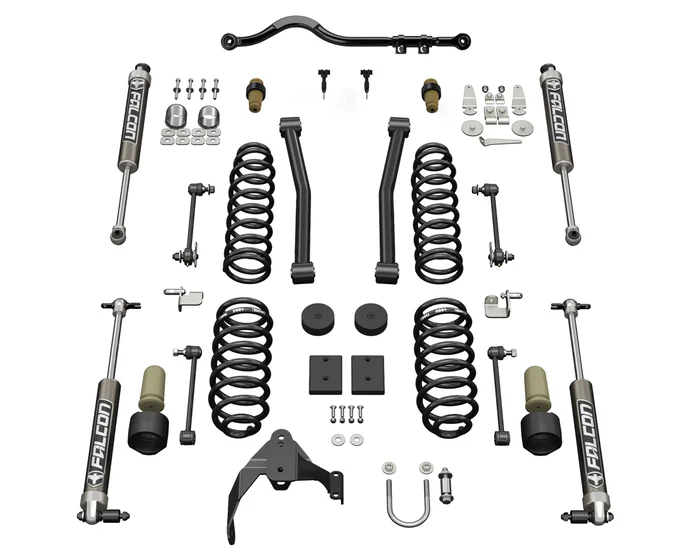 TeraFlex Jeep JK 2dr 2.5 in. Sport ST2 Suspension System w/ Falcon 2.1 Shocks – 1212021