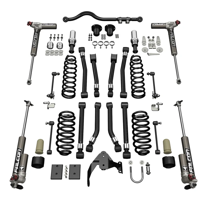 TeraFlex Jeep JK 2dr Alpine CT3 Suspension System 3 in. Lift w/ Falcon 3.3 Shocks – 1223033