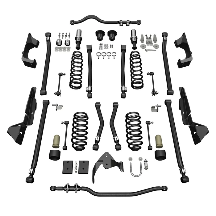 TeraFlex Jeep JK 2dr Alpine CT4 Suspension System 4 in. Lift No Shocks – 1224000