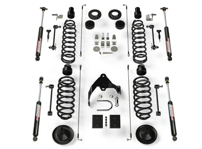 TeraFlex Jeep JK 2dr Base 4 in. Lift Kit w/ 9550 VSS Shocks – 1251421