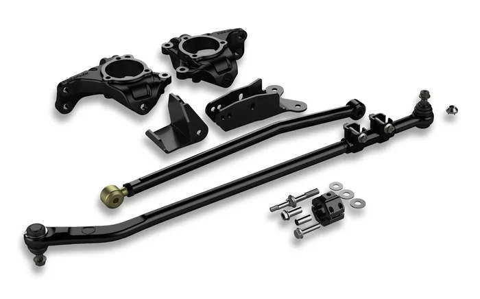 TeraFlex Jeep JK/JKU High Steer System w/ Complete Drag Link Flip Kit – 4390975