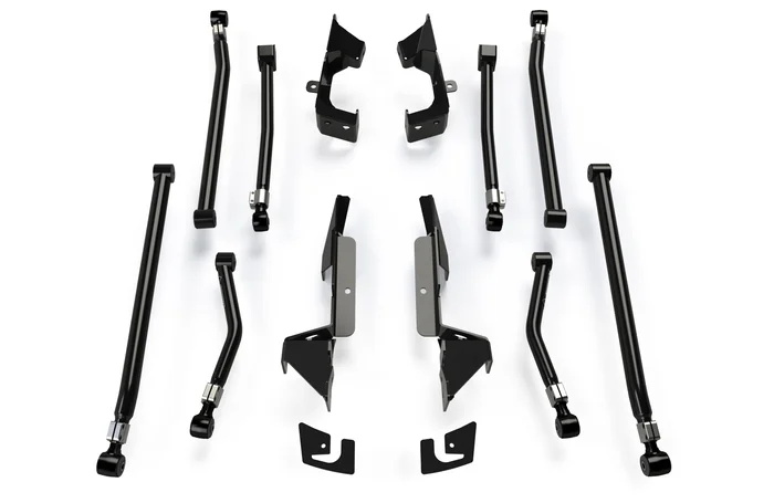 TeraFlex Jeep JK Long Control Arm Alpine IR & Bracket Kit 8-Arm 3-6 in. Lift – 1315011