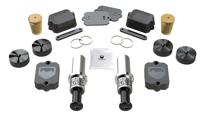 TeraFlex Jeep JL Stroke Speed Bump 2 in. & Progressive Bump Stop Kit 2.5-3.5 in. Lift – 1958352