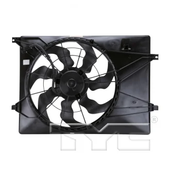 TYC® 623920 Dual Radiator and Condenser Fan Assembly