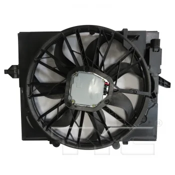 TYC® 624280 Dual Radiator and Condenser Fan Assembly
