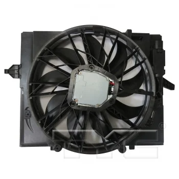 TYC® 624290 Dual Radiator and Condenser Fan Assembly