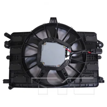 TYC® 624320 Dual Radiator and Condenser Fan Assembly