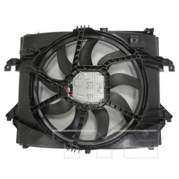 TYC® 624370 Dual Radiator and Condenser Fan Assembly