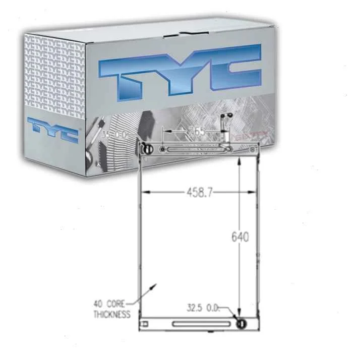 TYC Radiator for 2014-2015 Infiniti Q60 3.7L V6