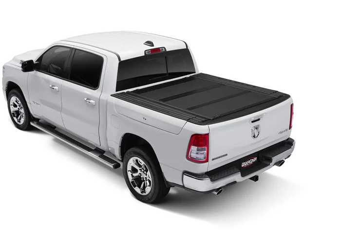 UnderCover Armor Flex Tonneau 19-22 (New Body Style) Ram 5ft.7in. w/RamBox w/out Black Track System – AX32011