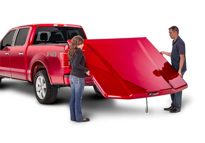 UnderCover Elite LX Tonneau 09-18 (19-22 Classic) Ram 5ft.7in. w/out RamBox Bright White – UC3088L-PW7