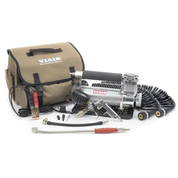 Viair 450P-RV Automatic Portable Compressor Kit (12V, CE, 100% Duty, 150 PSI) – 45053