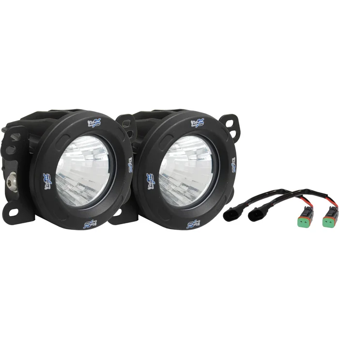 Vision X Lighting 07-09 Jeep Jk Fog Light Upgrade Kit With Optimus 20 Degree Led Lights – 9887616