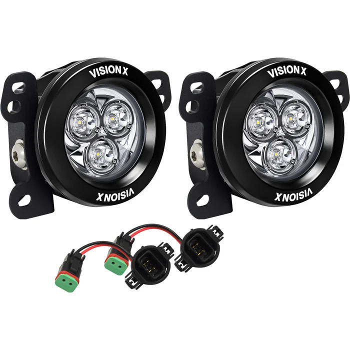 Vision X Lighting 10-17 Jeep Jk Fog Light Kit With Cg2-Cpm310 – 5504104