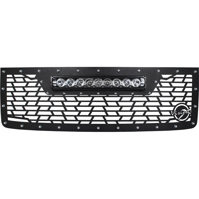 Vision X Lighting 11-14 GMC Sierra 2500/3500 Light Bar Style Grille With Light Bar (XPR-9M) – 5262111