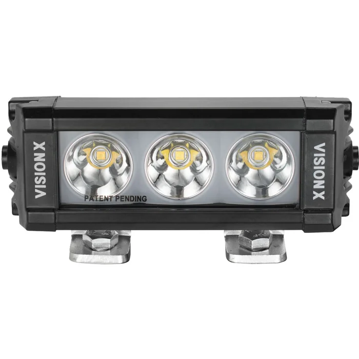 Vision X Lighting 5.63″ Xpl Series Halo 3 Led Beam Light Bar Including End Cap Mounting L Bracket And Harness – 2506916