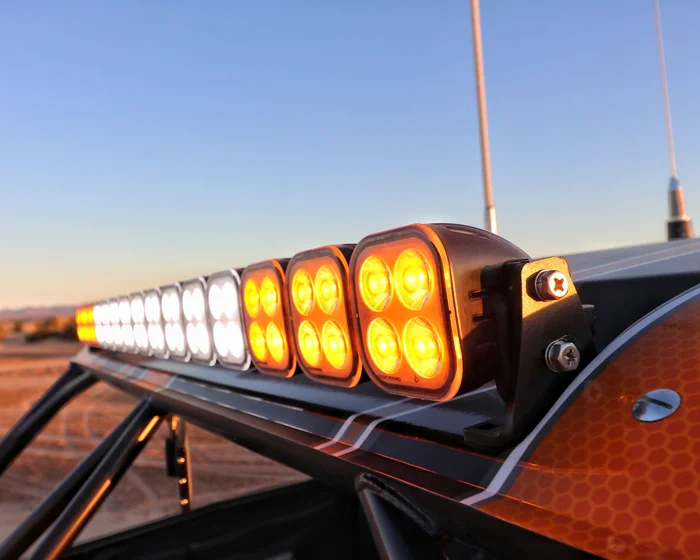 Vision X Lighting Unite 30″ Class Mounting Bar Kit (775.5MM 30.53In) For 11 Pods w/ Pigtails End Mount L Brackets) – 9937243