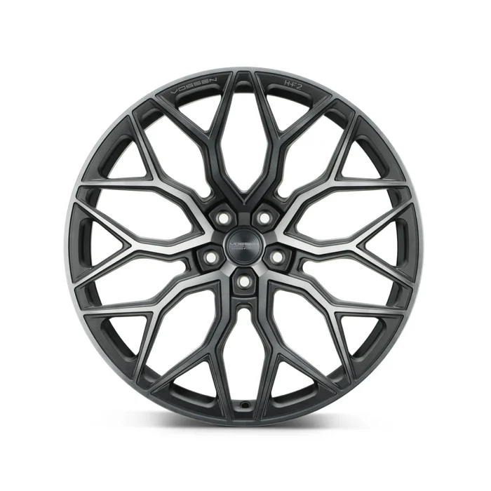 Vossen HF2 Tinted Matte Gunmetal Wheel (22X10.5 5X112 ET +30 DEEP)