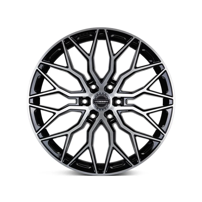 Vossen HF6-3 Brushed Gloss Black Wheel (24×10 6X135 ET +25 DEEP)