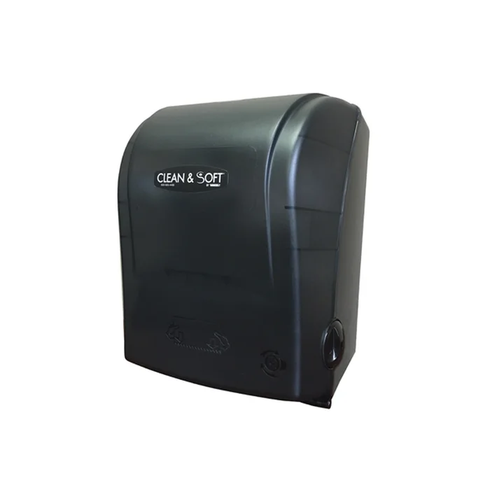 Waxie – DS-4047 – Vandal Resistant Manual No-Touch Towel Dispenser Smoke