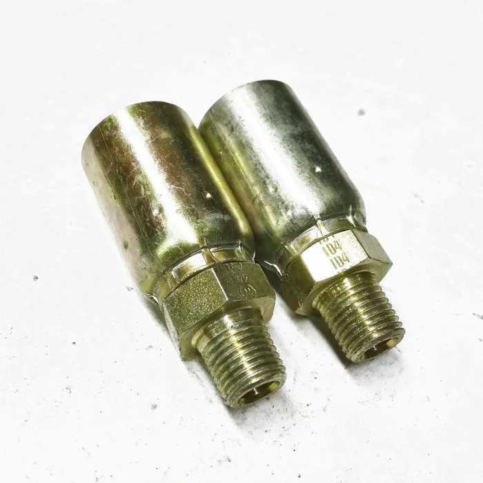 Weatherhead Hydraulic Fitting 08U-104 [Lot of 2] NOS