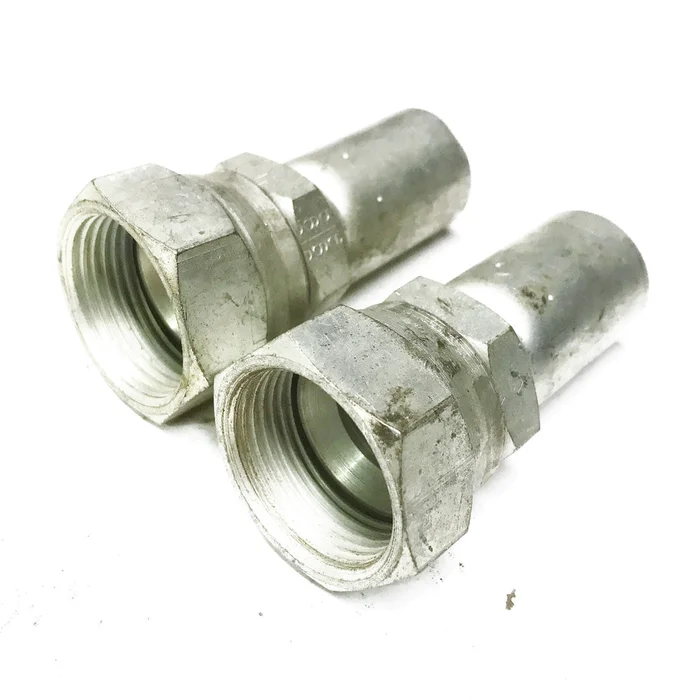 Weatherhead Hydraulic Fitting 08U-616 [Lot of 2] NOS