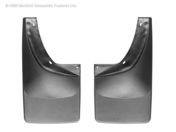 WeatherTech 06-08 Dodge Ram Mega Cab No Drill Mudflaps – Black