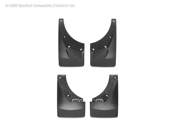 WeatherTech 07-11 GMC Yukon Denali No Drill Mudflaps – Black