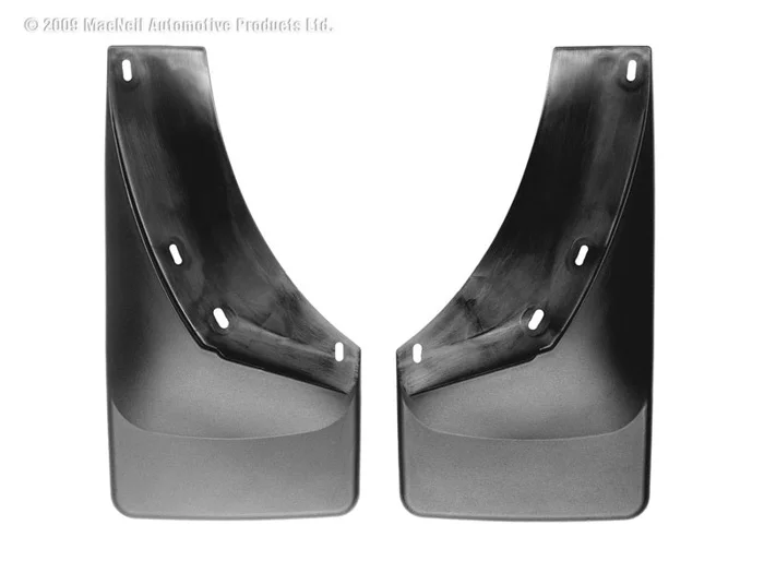WeatherTech 07-13 Chevrolet Silverado No Drill Mudflaps – Black