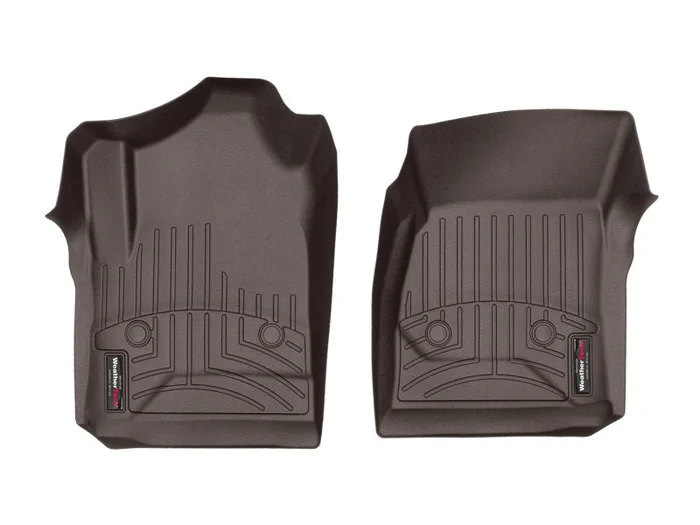 WeatherTech 2014+ Chevrolet Silverado Front FloorLiner – Cocoa