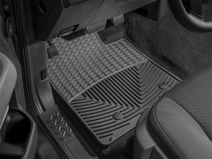 WeatherTech 2019+ Ford Ranger Rear Rubber Mats – Black
