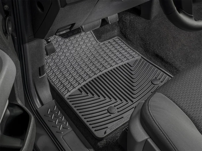 Weathertech All Weather Floor Mats, 05-11 Tacoma Crew Cab, Black 05-11 Tacoma Crew Cab – WTCB123136