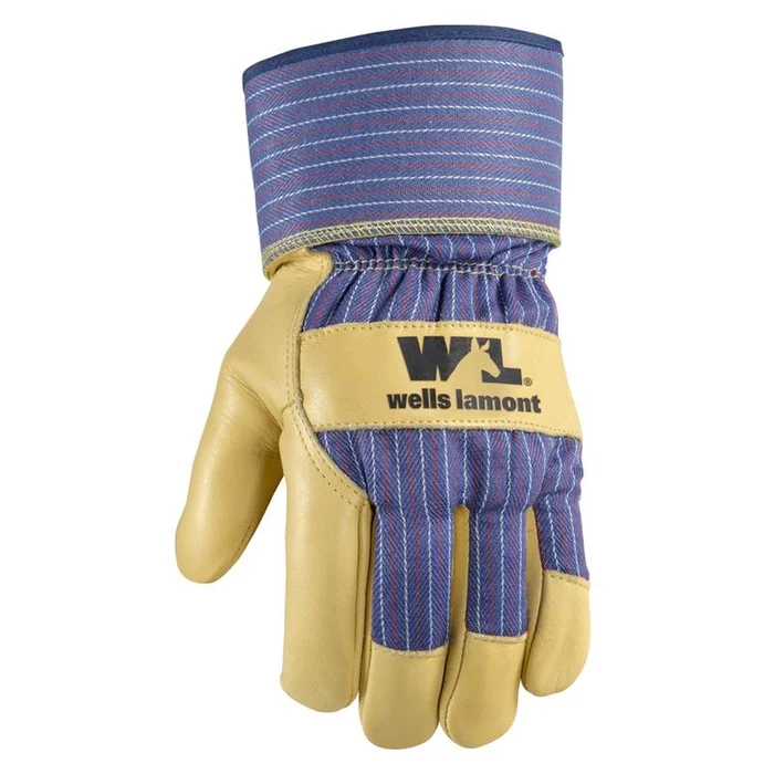 Wells Lamont – 5235L-NEW – Men’s Pigskin Work Gloves Palomino L 1 pair