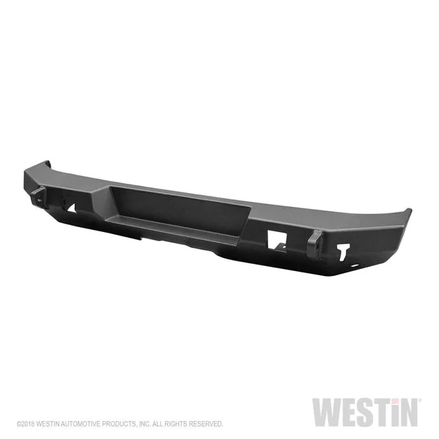 Westin 18-19 Jeep Wrangler JL Rear Bumper – Textured Black
