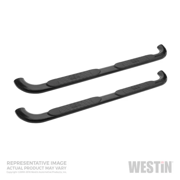 Westin 2004-2008 Ford F-150 SuperCab Platinum 4 Oval Nerf Step Bars – Black