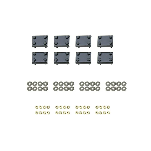 Westin 2004-2013 Chevy Silverado 1500 Crew Cab Premier Oval Nerf Step Bar Mount Kit – Black