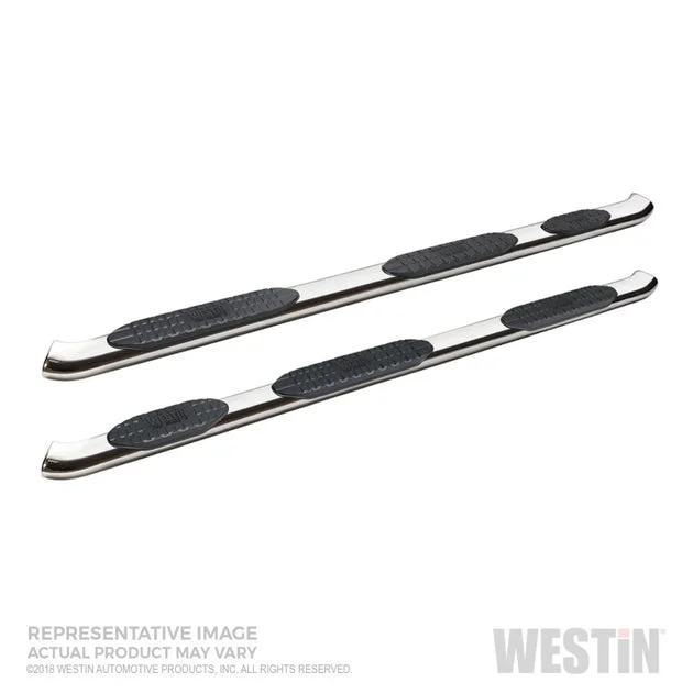Westin 2019 Chevrolet Silverado/Sierra 1500 CC (5.5ft) PRO TRAXX 5 WTW Oval Nerf Step Bars – SS