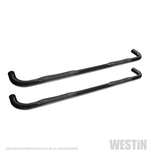Westin 2019 Chevrolet Silverado/Sierra 1500 Crew Cab E-Series 3 Nerf Step Bars – Black