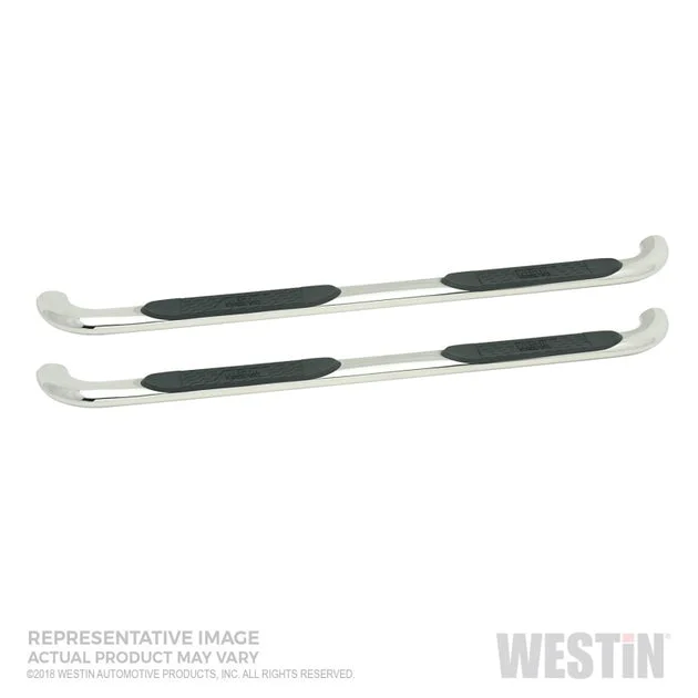 Westin 2019 Chevrolet Silverado/Sierra 1500 Crew Cab Platinum 4 Oval Nerf Step Bars – SS